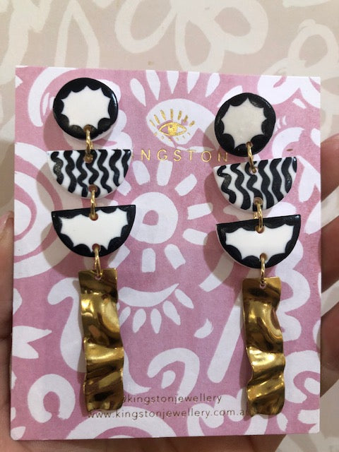 Painted Drops - Lulu & Daw - Kingston - - Lulu & Daw - Australian Fashion Boutique