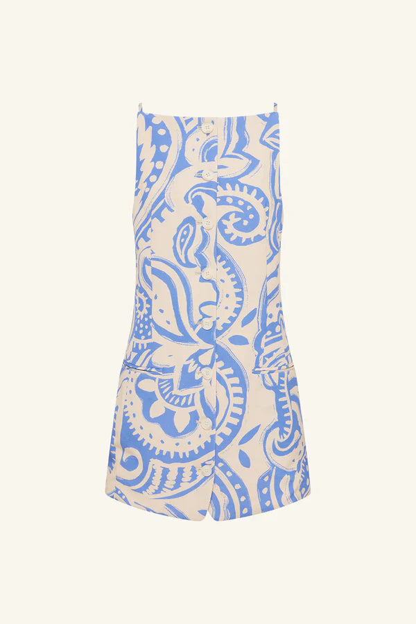 Francis Square Neck Mini Dress