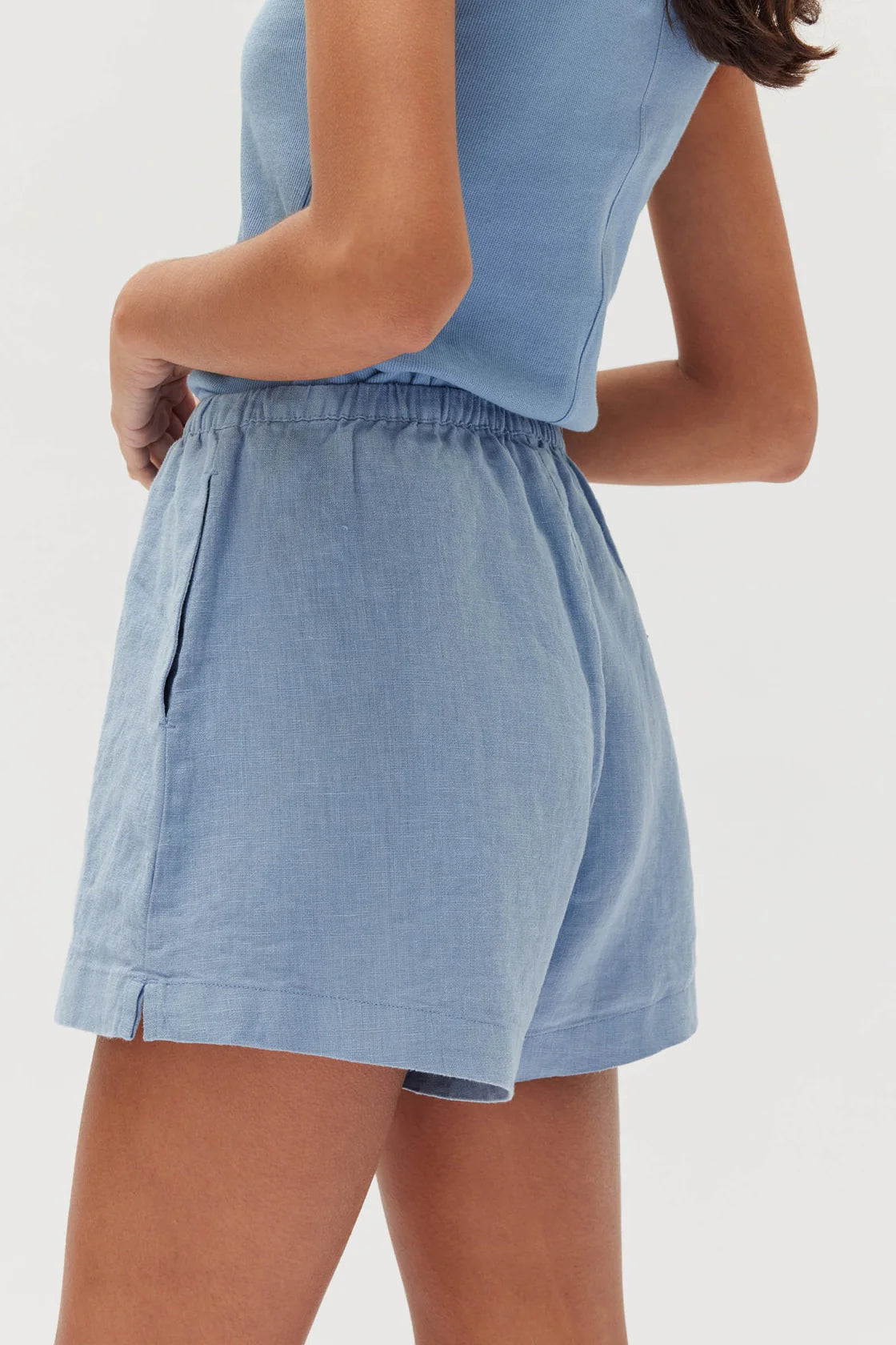 Stella Linen Short - Lulu & Daw - Assembly Label - shorts - Lulu & Daw - Australian Fashion Boutique