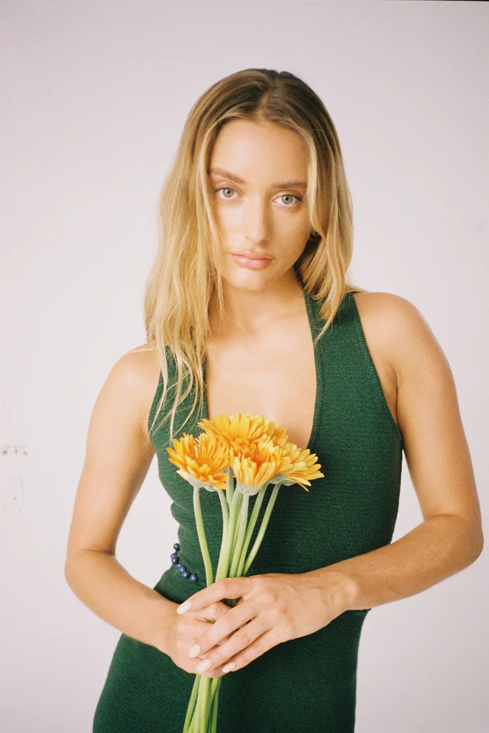 Venus Knit Maxi - Forest - Lulu & Daw - The Wolf Gang - dress, dresses, new arrivas, new arrivls, new arrvials - Lulu & Daw - Australian Fashion Boutique