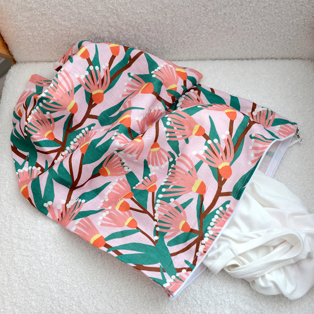 Laundry Bag - Linen - Blossom Branches