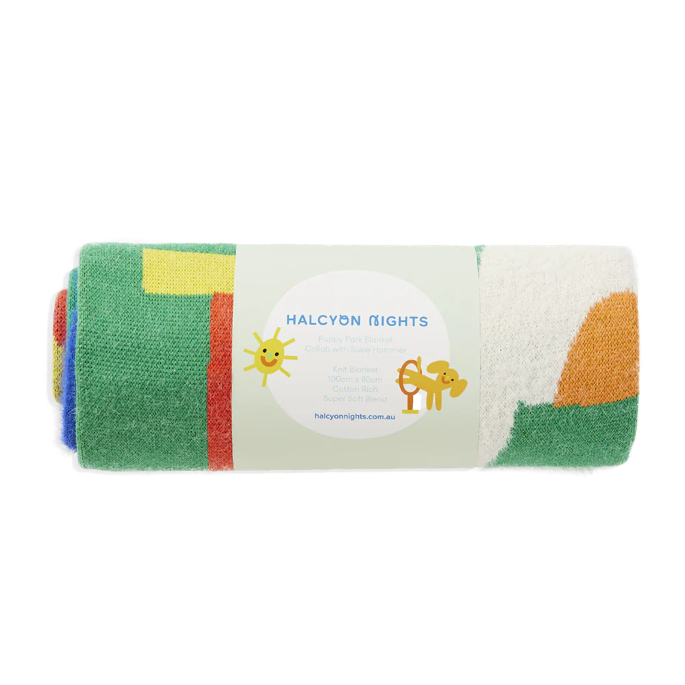 Puppy Park Baby Blanket