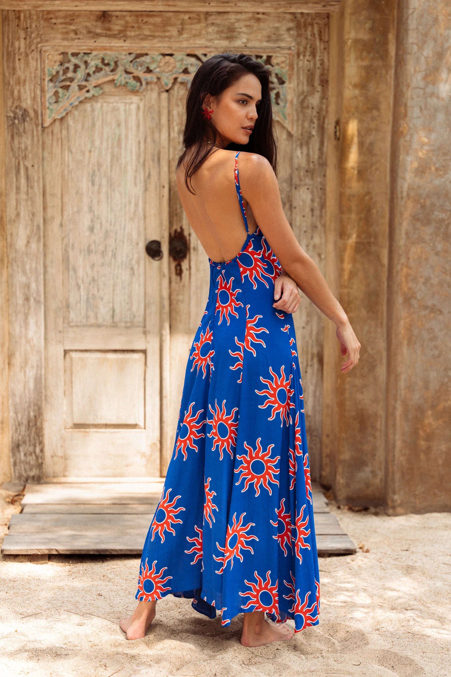 VERADO MAXI DRESS CRETE – Lulu Daw
