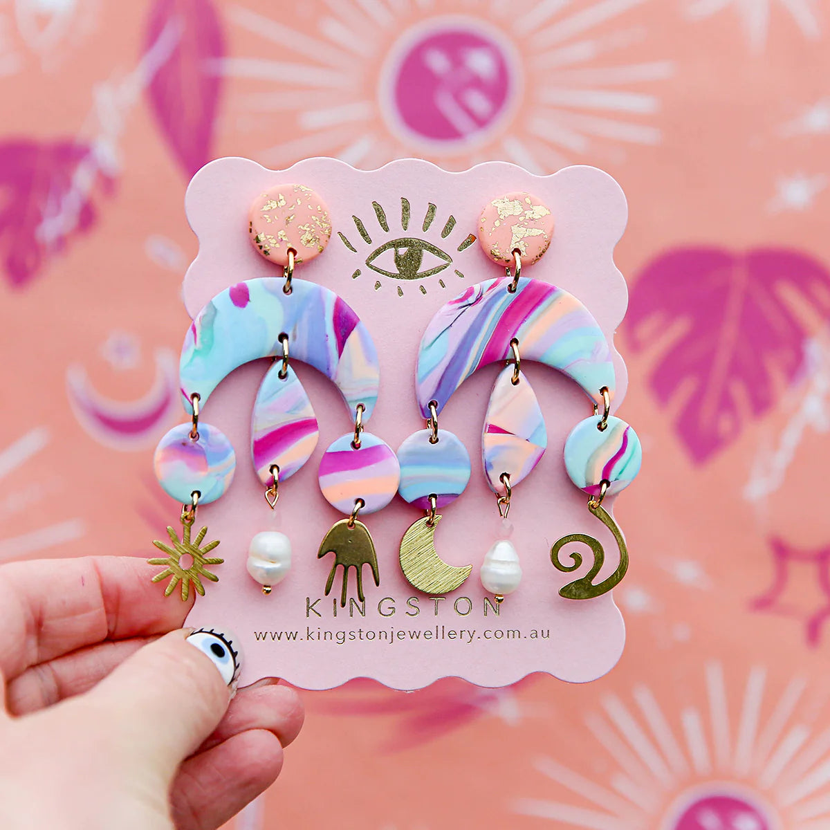 Marbled Statements - Lulu & Daw - Kingston - - Lulu & Daw - Australian Fashion Boutique