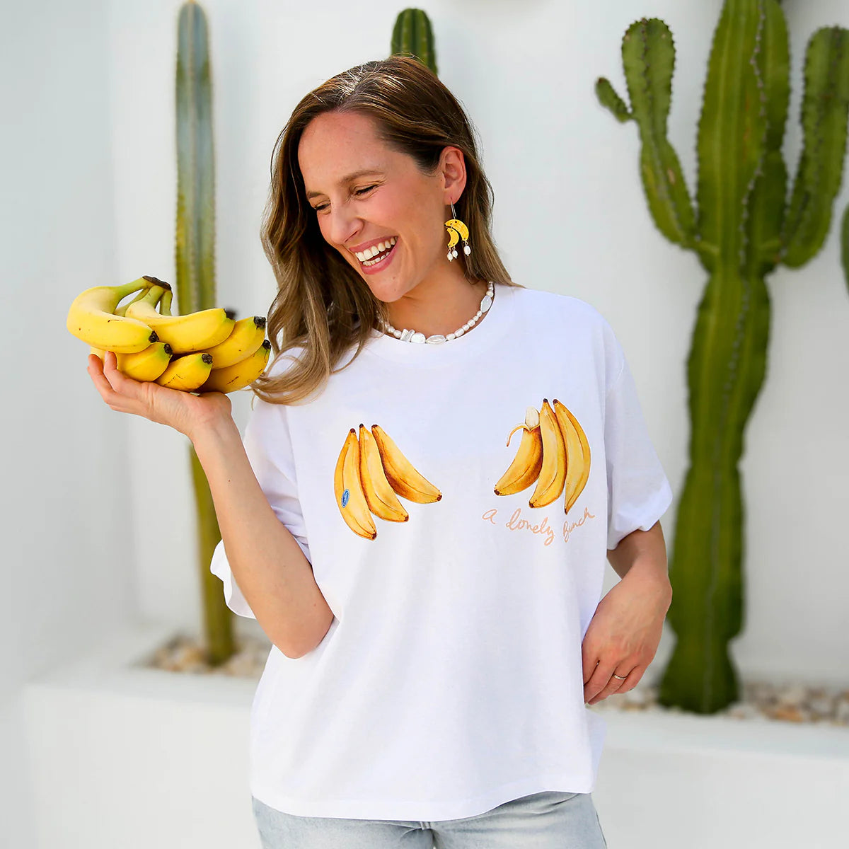 Lovely Bunch Tee - White