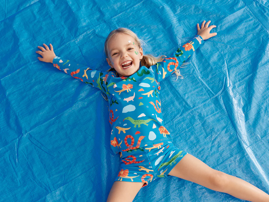 Rocky Road Kids Swim Shortie - Lulu & Daw - Halcyon Nights - halcyon nights - Lulu & Daw - Australian Fashion Boutique