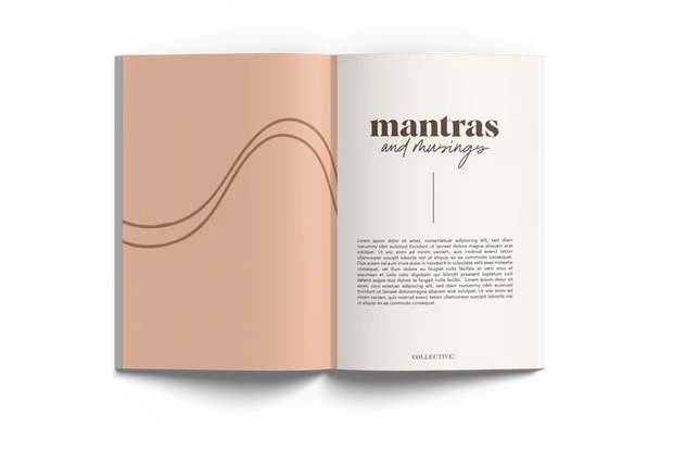 Mantras & Musings Journal - Lulu & Daw - The Collective Hub -  - Lulu & Daw - Australian Fashion Boutique