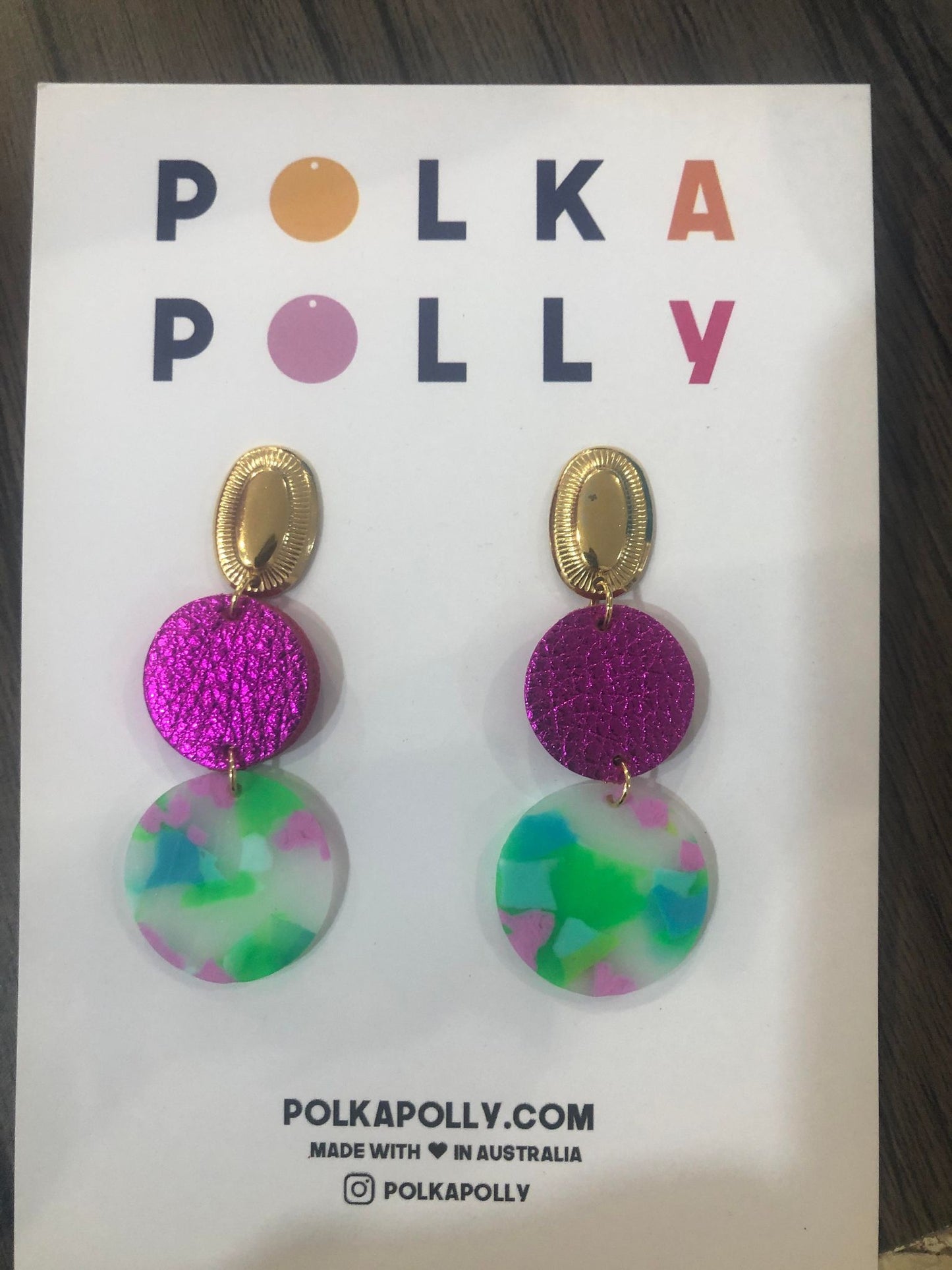 Christmas Triple Drops - Lulu & Daw - Polka Polly - - Lulu & Daw - Australian Fashion Boutique
