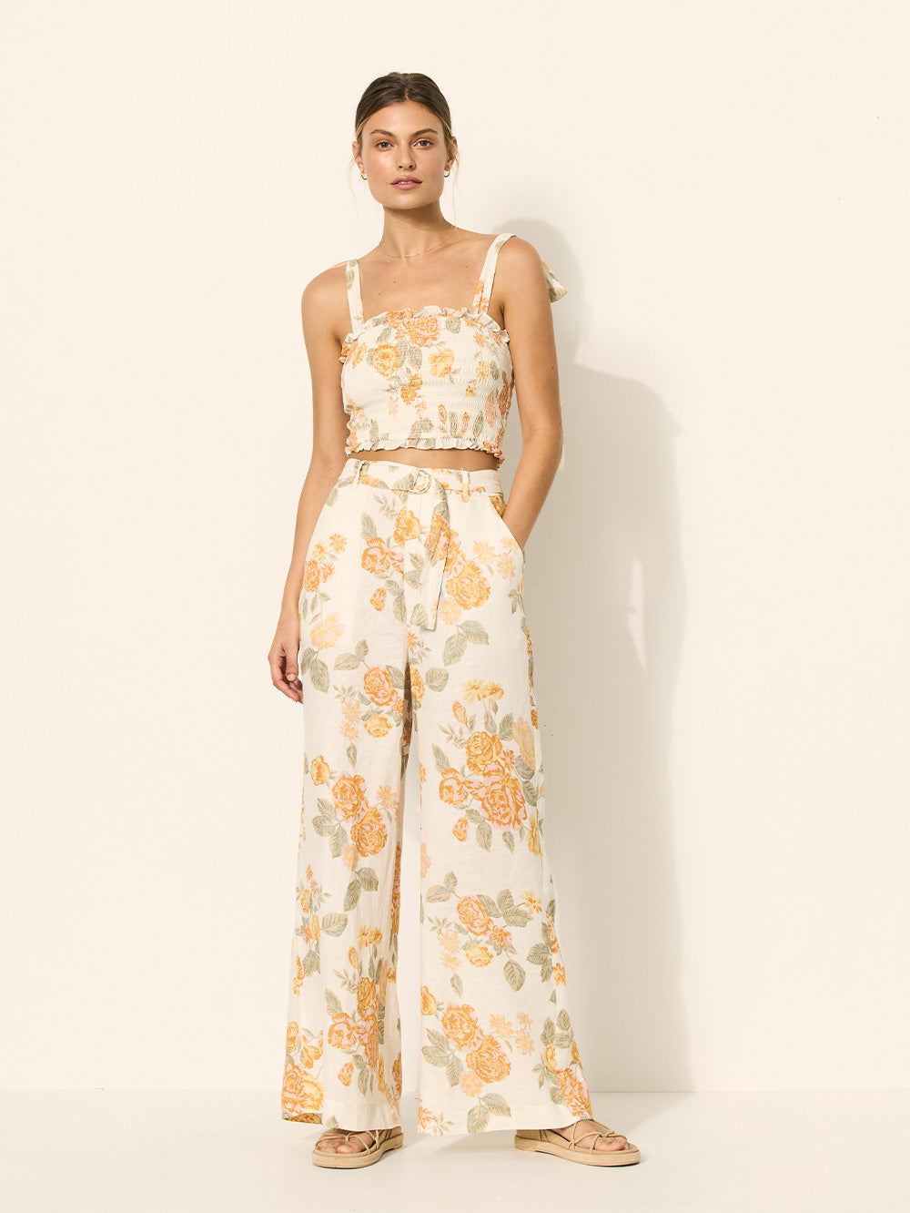 Blake Shirred Top - Lulu & Daw - Kivari - kivari, pants, Sale - Lulu & Daw - Australian Fashion Boutique