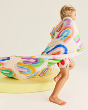 Chasing Rainbows Cot Quilt - Lulu & Daw - Halcyon Nights - childrens accessories, childrenswear, new arrvials - Lulu & Daw - Australian Fashion Boutique