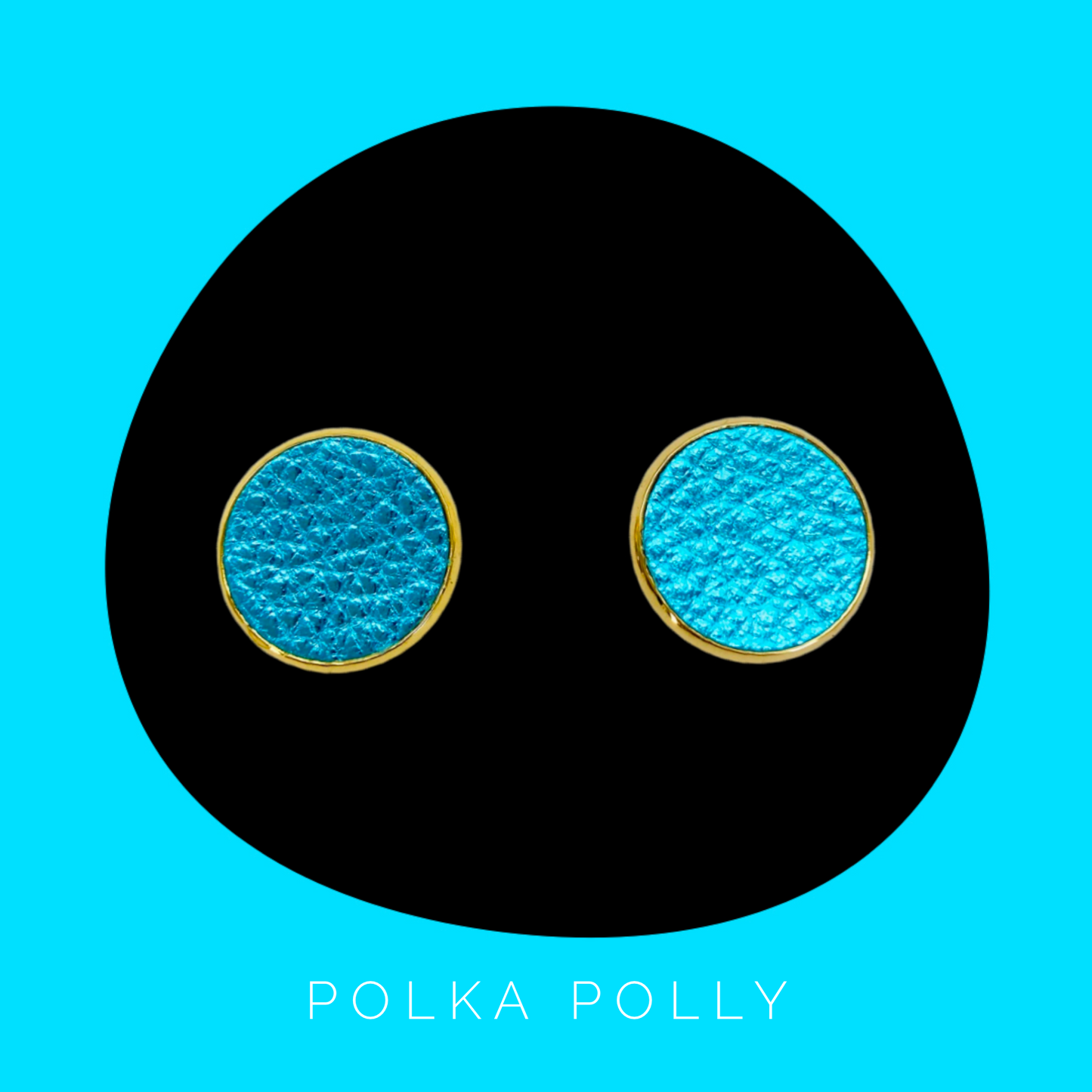 Leather Stud - Lulu & Daw - Polka Polly - - Lulu & Daw - Australian Fashion Boutique