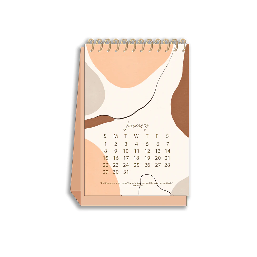 2023 Neutral Desk Calendar - Lulu & Daw - The Collective Hub - - Lulu & Daw - Australian Fashion Boutique