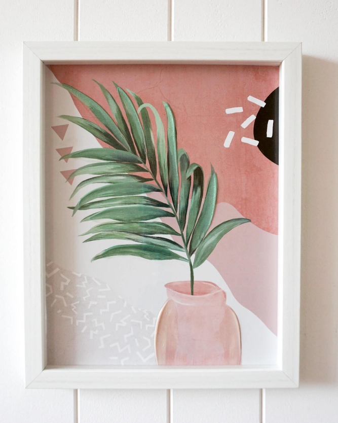 Premium Framed Glass Artwork - 28x35 - Lulu & Daw - Rayell - artwork, home, homewares - Lulu & Daw - Australian Fashion Boutique