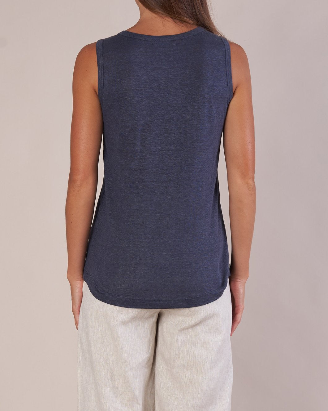 Aceline Linen Tank Top - Lulu & Daw - Amelius - 100% Linen, top, tops, under100 - Lulu & Daw - Australian Fashion Boutique