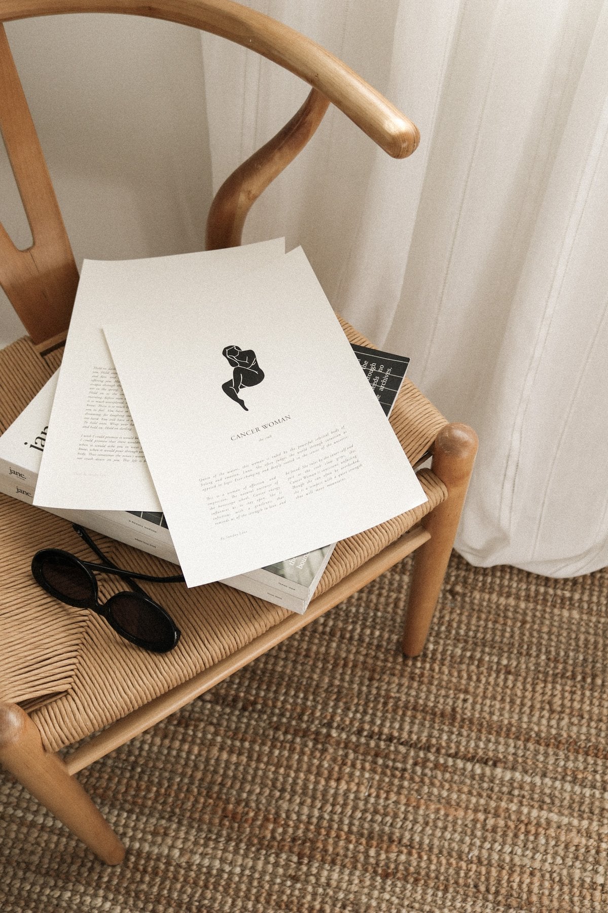 Cancer Woman Print - Lulu & Daw - Sunday Lane - - Lulu & Daw - Australian Fashion Boutique