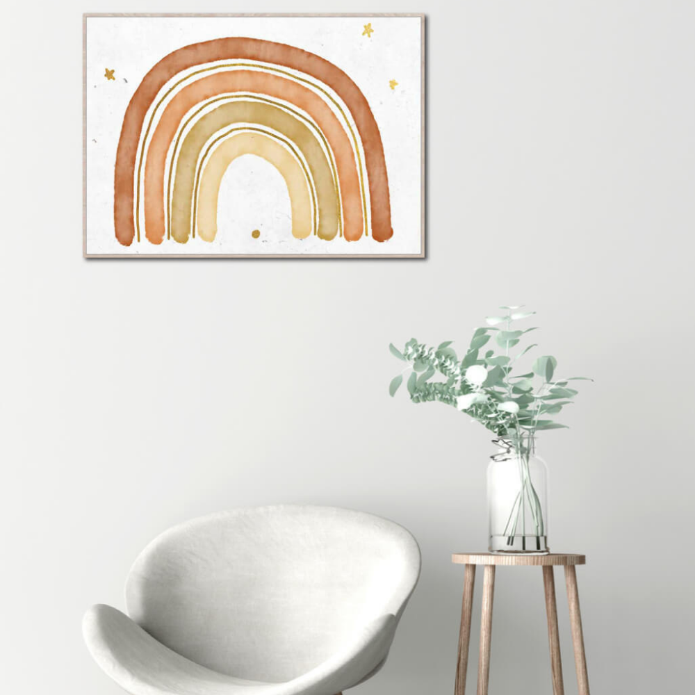 Earthy Tones Rainbow Print - Lulu & Daw - Rayell - home, rayell - Lulu & Daw - Australian Fashion Boutique