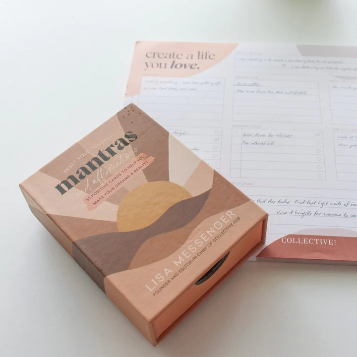 Reset Your Mindset Planner - Lulu & Daw - The Collective Hub - - Lulu & Daw - Australian Fashion Boutique