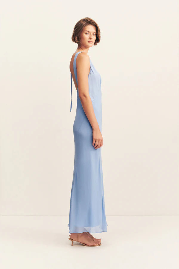 Aylah Plunged Maxi Dress - Vista Bue