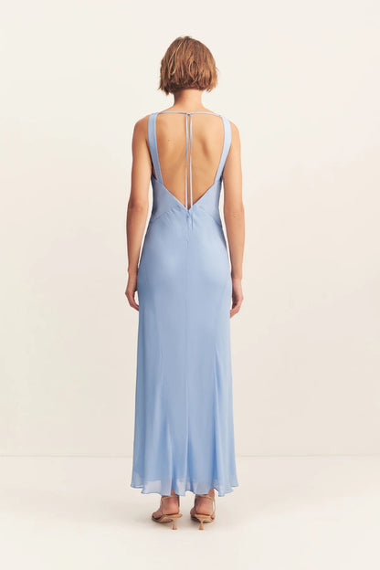 Aylah Plunged Maxi Dress - Vista Bue