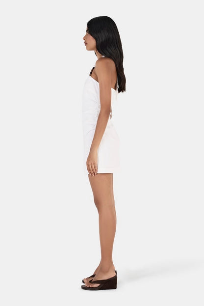 Ownley Tilda Mini Dress - Ivory