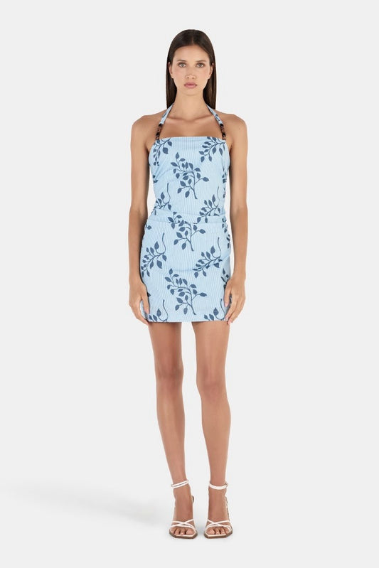 Ownley Tilda Mini Dress - Steel Canopy