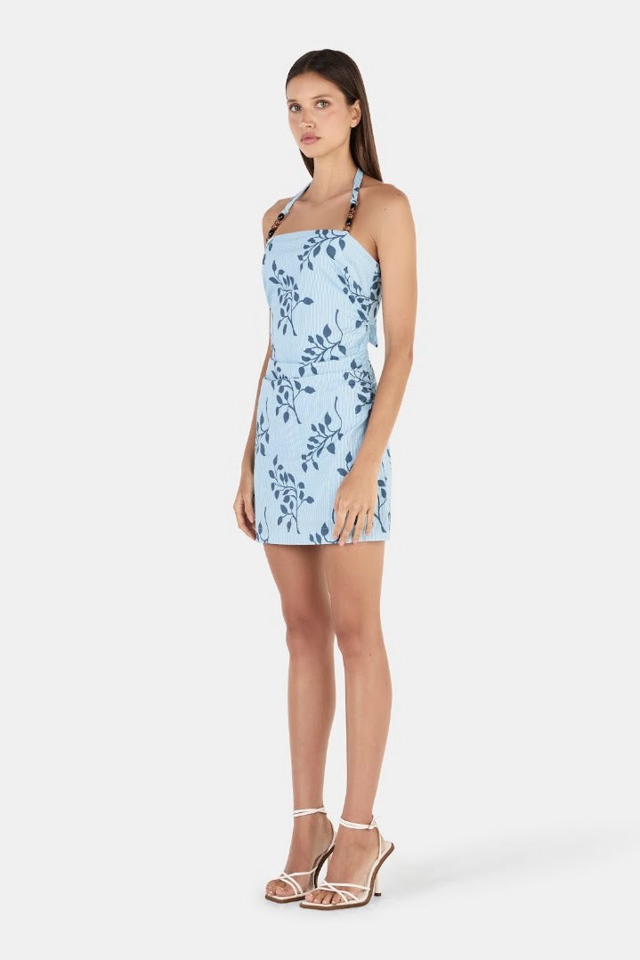 Ownley Tilda Mini Dress - Steel Canopy