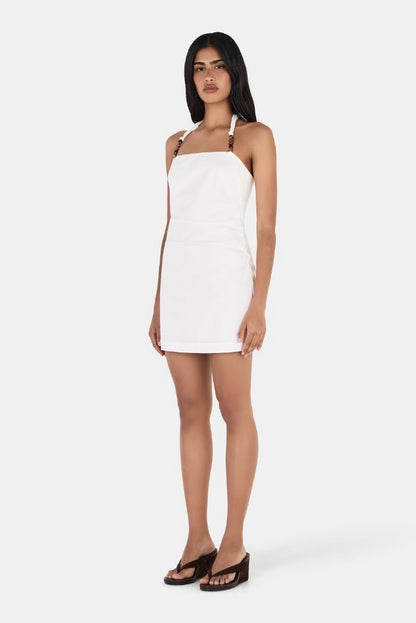 Ownley Tilda Mini Dress - Ivory