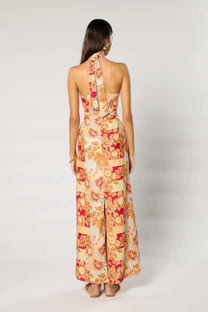 Solene Halter Maxi Dress