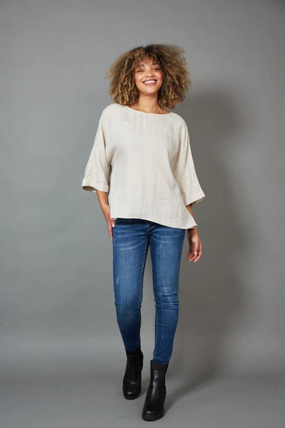 Studio Relaxed Top - Lulu & Daw - Eb & Ive - eb & ive, top, tops - Lulu & Daw - Australian Fashion Boutique