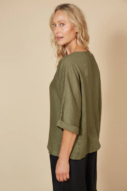 Studio Relaxed Top - Lulu & Daw - Eb & Ive - eb & ive, top, tops - Lulu & Daw - Australian Fashion Boutique