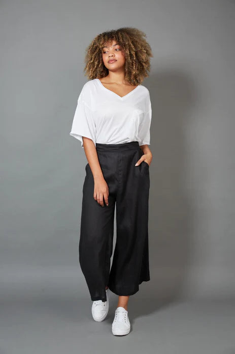 Studio Crop Pant - Lulu & Daw - Eb & Ive - eb & ive, pants - Lulu & Daw - Australian Fashion Boutique