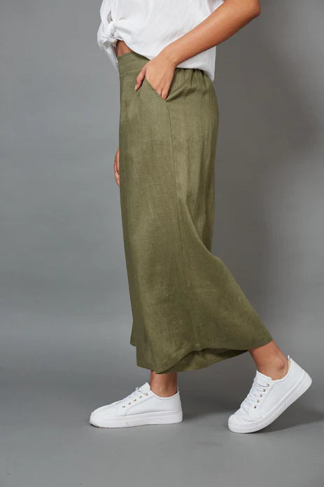 Studio Crop Pant - Lulu & Daw - Eb & Ive - eb & ive, pants - Lulu & Daw - Australian Fashion Boutique