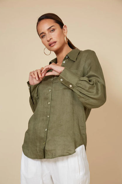 Studio Shirt - Lulu & Daw - Eb & Ive -  - Lulu & Daw - Australian Fashion Boutique