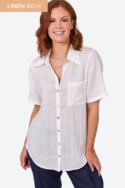 La Vie Shirt - Lulu & Daw - Eb & Ive - linen, new arrivals, new arrvials, shirts - Lulu & Daw - Australian Fashion Boutique