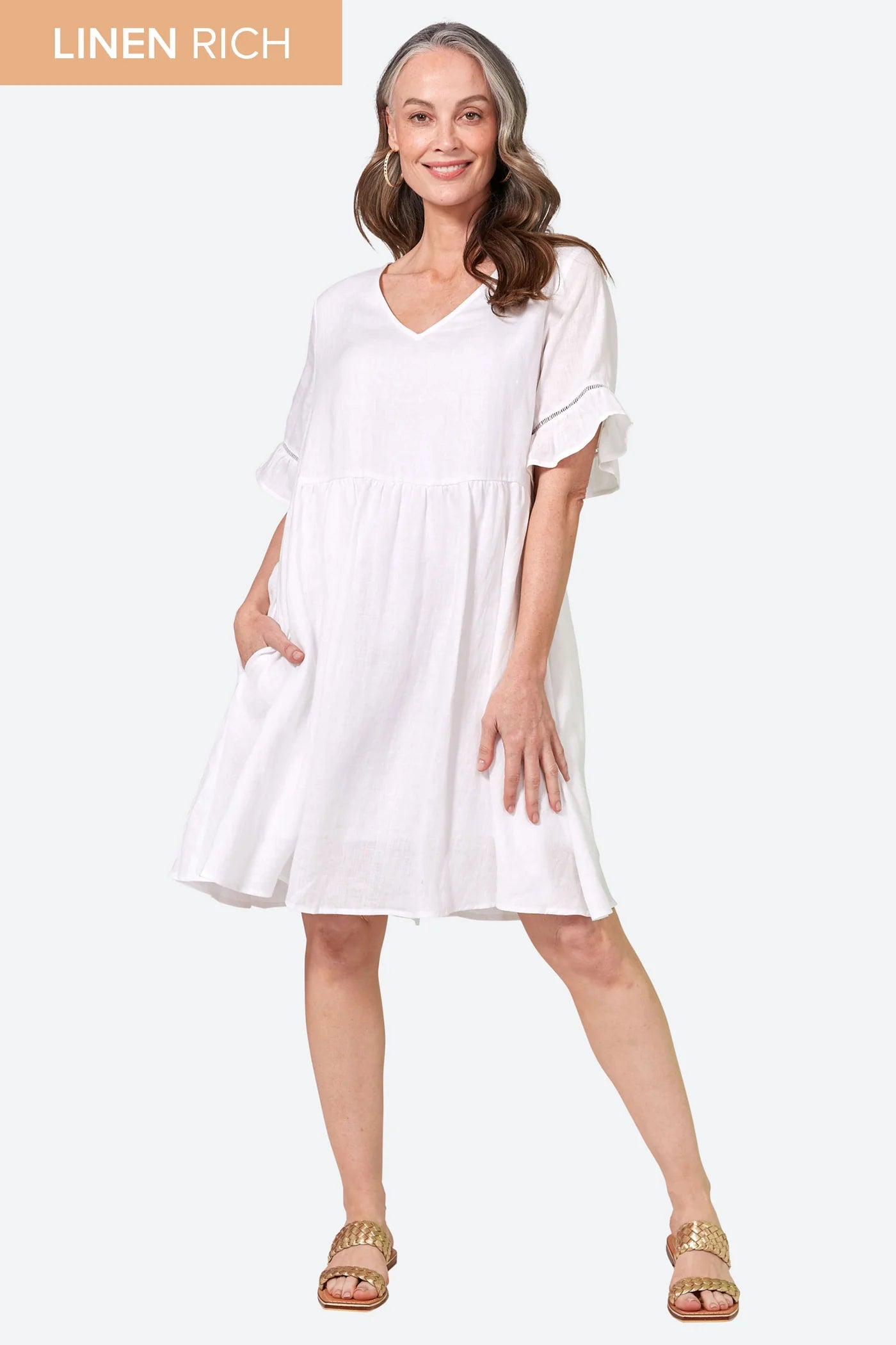 La Vie Dress - Lulu & Daw - Eb & Ive - dress, dresses, eb & ive, linen, new arrvials - Lulu & Daw - Australian Fashion Boutique