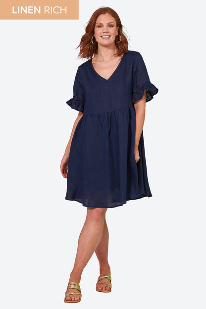 La Vie Dress - Lulu & Daw - Eb & Ive - dress, dresses, eb & ive, linen, new arrvials - Lulu & Daw - Australian Fashion Boutique