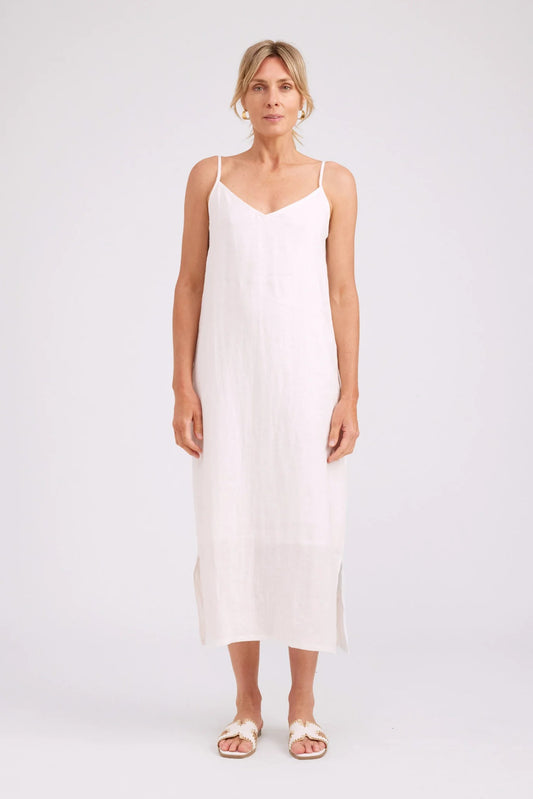 Eb & Ive Studio Tank Maxi Dress - White