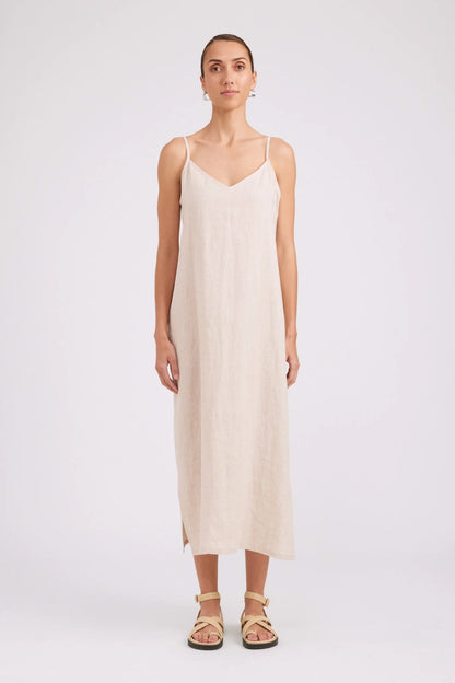 Eb & Ive Studio Tank Maxi Dress - Tusk