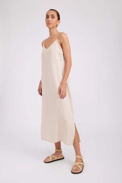 Eb & Ive Studio Tank Maxi Dress - Tusk