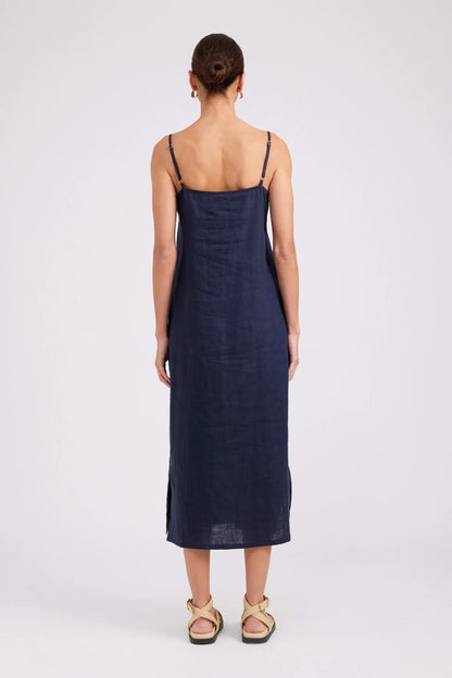 Eb & Ive Studio Tank Maxi Dress - Navy