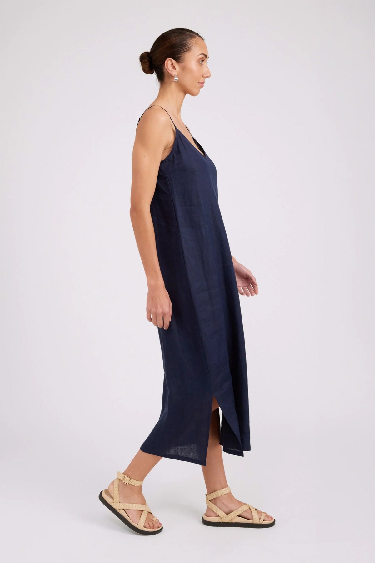 Eb & Ive Studio Tank Maxi Dress - Navy