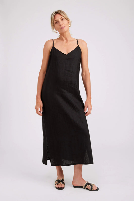 Eb & Ive Studio Tank Maxi Dress - Black