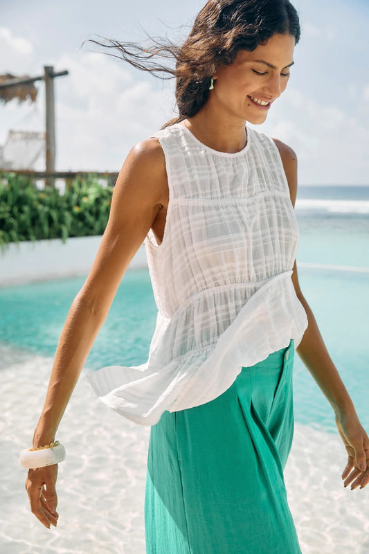 Eb & Ive Sovana Tank - White