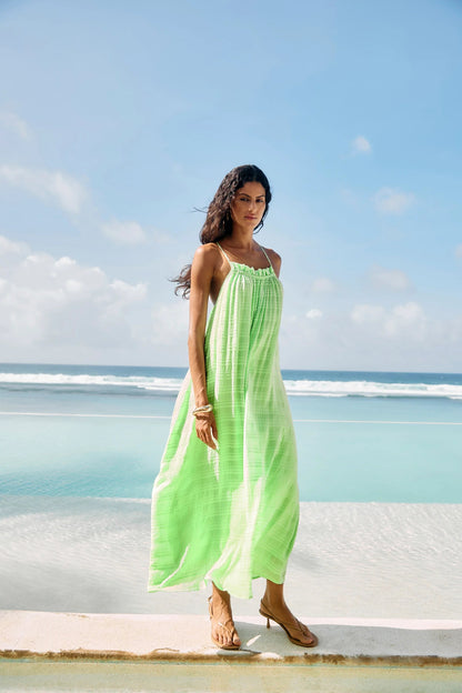 Eb & Ive Sovana Tank Maxi Dress - Mint