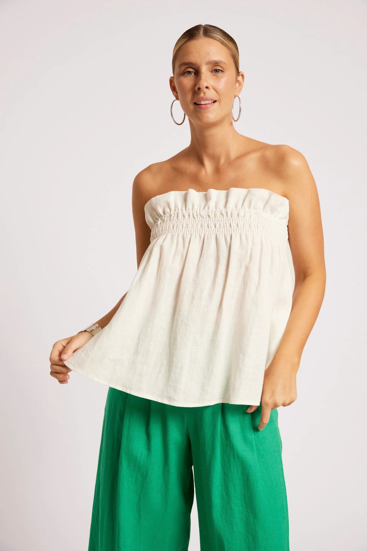 Eb & Ive Cove Tank - White