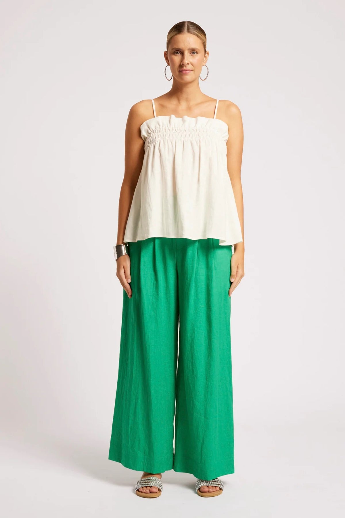 Eb & Ive Cove Tank - White