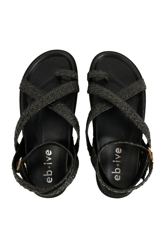 Eb & Ive Paloma Sandal - Black