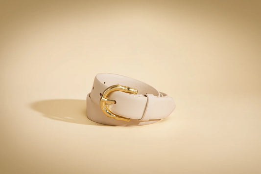 The Varzi Belt - Ecru