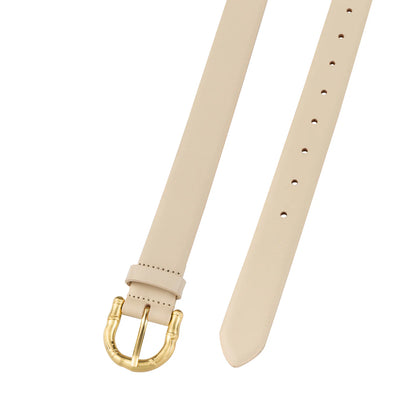 The Varzi Belt - Ecru