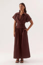 Sovere Lyra Dress -Chocolate